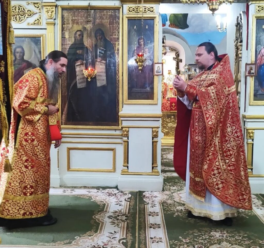 Поздравление отца Сергия